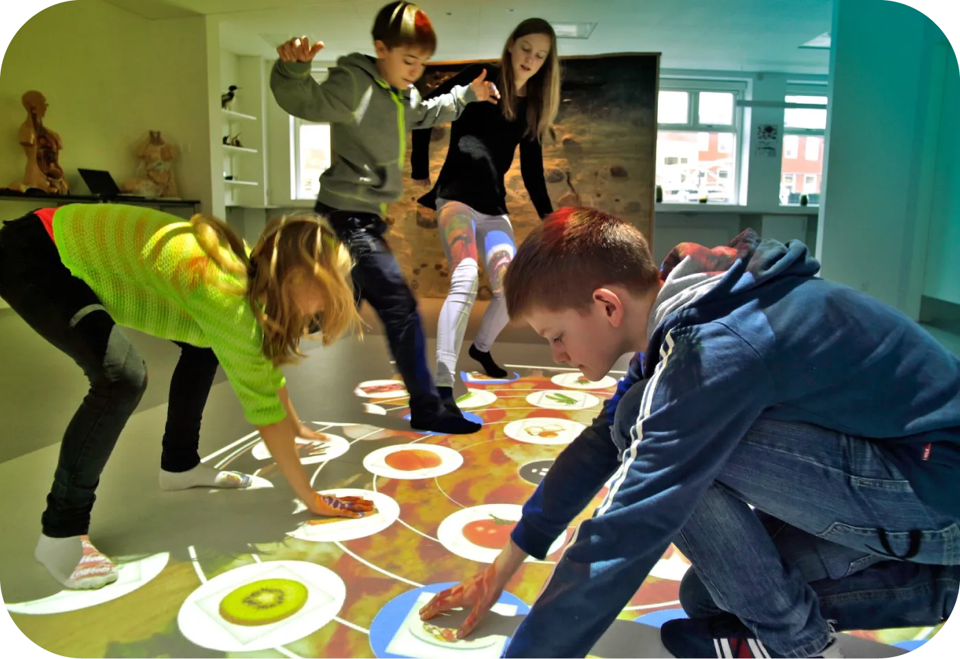 Interactive Floor Projection